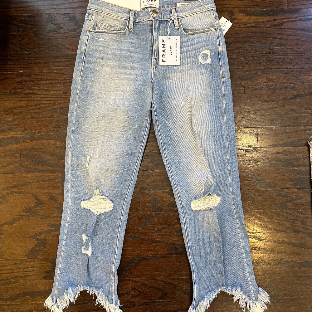 Frame Le Nouveau Straight Jeans